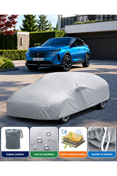 COCEM Peugeot 3008 Premium Araç Brandası Su Geçirmez UV Korumalı Tam Koruma G...