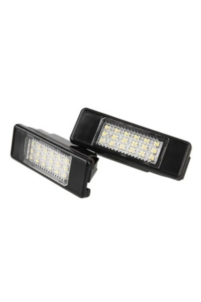 Aftermarket LED светлини за регистрационен номер Пежо 407 2004-2010