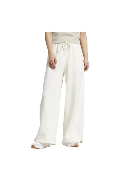 adidas Femei& # x27;s All SZN Pantaloni de trening din fleece, largi, cu pici...