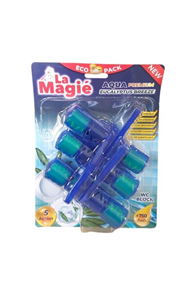 MIKE Set 4 x Odorizant Toaleta, Mike, La Magie Eucalipt, 3 x 40 g