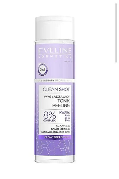 Eveline Toner Clean Shot Smoothing Peeling 8 %