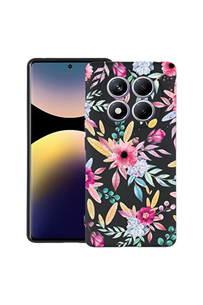bestcase Θήκη TPU Ultra Slim για Xiaomi Redmi Note 15 Pro 4G, Χαρούμενα Λουλο...