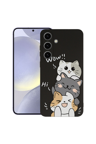bestcase Husă TPU Ultra Subțire pentru Samsung Galaxy S26, Cat Wow, 3145692 B...