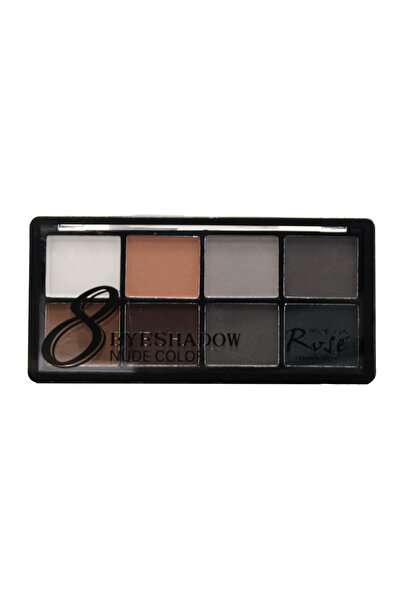 Roesıa Rose Cosmetics Rose Nude Color 8'li Göz Farı