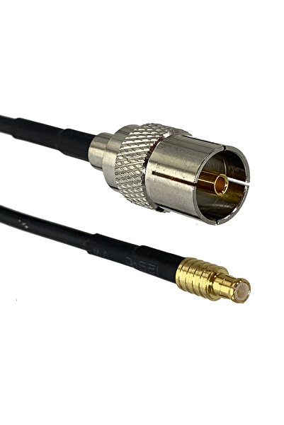 Choice كابل توصيل RF بطول 4 بوصات (10 سم) من نوع RG174 IEC PAL DVB-T أنثى إلى...