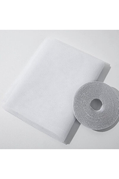 Choice3 1.3x1.5m white Adhesive Window Screen for Home Use, DIY Installation ...
