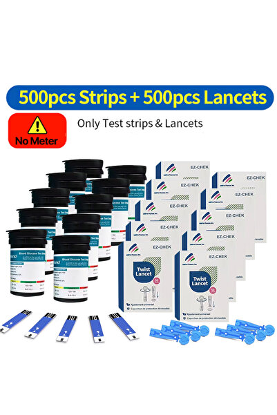 Choice7 DUTRIEUX 500 PCS test strips 50/100/200/300/500 pcs Blood Glucose Tes...