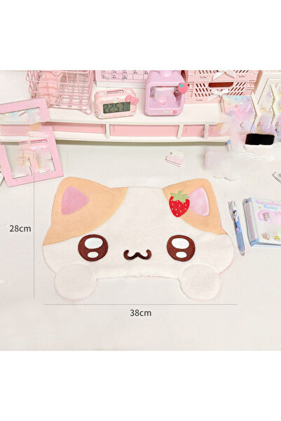 Choice 28x38cm kitten New Japanese Kitten Table Mat Fabric Thickened Desktop ...
