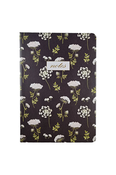 ACAR GRUP Acar White Floral Thermo Flexible Cover Striped 14.3*20.5 Cm 256 Pa...
