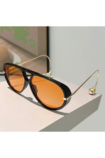 Choice1 Orange New Luxury Brand Designer Oversized Sunglasses Women Men Popul...