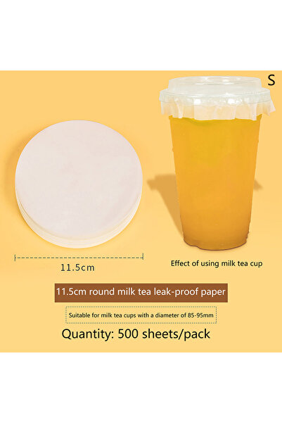 Choice 11.5CM 500pcs Leak Proof Paper Coffee Spill Proof Leak Proof Paper Fil...