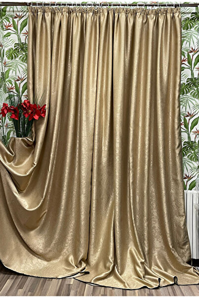 Liz Line Set of two blackout curtains, with drapes, 350x245cm, various colors...
