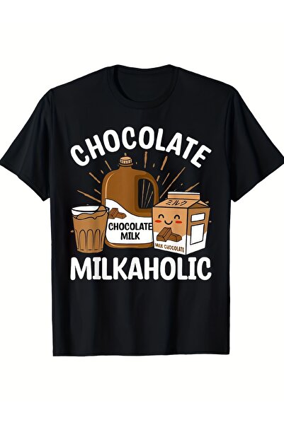 yiou trendy clothing Milk Lover Pattern T-shirt