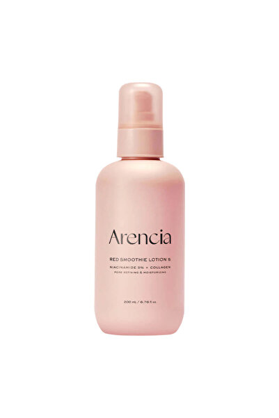 Arencia Red Smoothie Moisturizing Lotion with 5% Niacinamide and Collagen 200ml