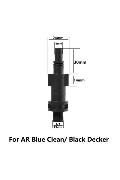 Choice3 MULTI Pressure Washer Fitting Adapter Snow Foam Lance Adapter G1/4 Qu...