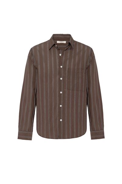 S13 Store Contrast Striped Men's Shirt
