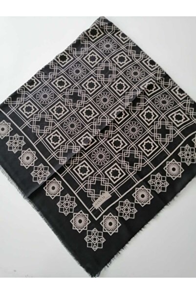 Sinem Flamli Scarf Black-Caramel
