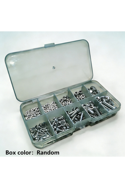 Choice 380pcs 380pcs Hexagonal Nuts and Bolts Set | Durable M2 M2.5 M3 M4 M5 ...