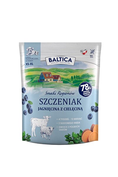 Baltica Gusturi Regionale Miel pentru căței cu vițel S / L / XL 1kg