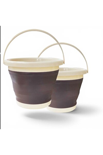 Jac 2 Flexible Water Bags for Trips, Foldable, 5 Litres+3 Litres