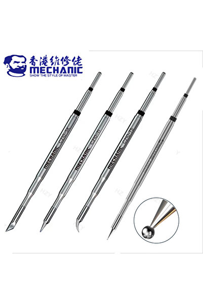 Choice7 مجموعة من 4 قطع رؤوس لحام C210 من MECHANIC تشمل C210-SK وC210-TO وC21...