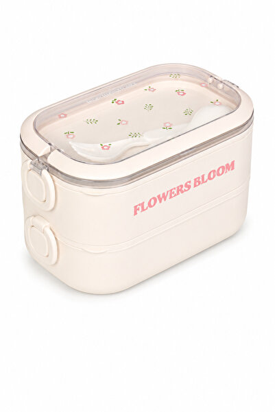 MUGGLE Ms-28 Stainless Steel 2-Tier Lunch Box with Compartments, Leak-Proof, ...