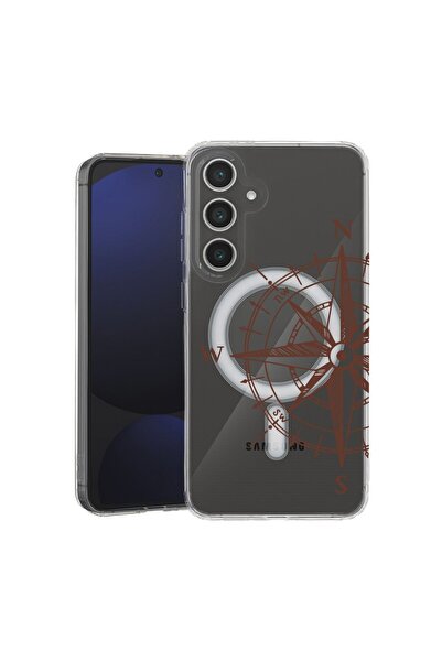 bestcase Husă pentru Samsung Galaxy A36 cu Design Compass, Mag Anti Shock TPU...