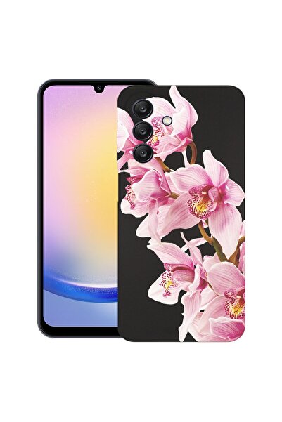 bestcase Ултра тънък TPU калъф, съвместим със Samsung Galaxy S24 FE, Флорален...