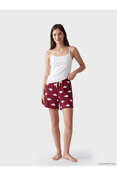 LC Waikiki Ozmarka New Season Patterned Women's Pajama Bottoms 2-Piece