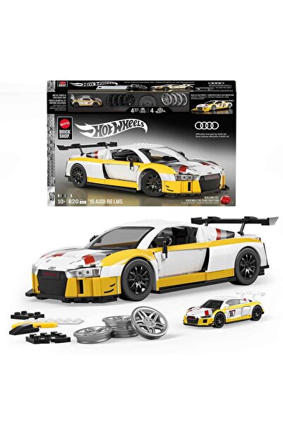 HOT WHEELS Elite Serisi '15 Audi R8 LMS Yapım Seti 820 Parça JFT18