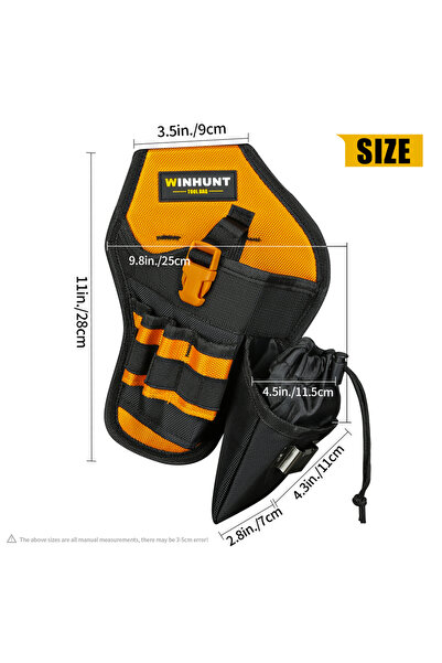 Choice Tool pouch Tool pouch, Drill Holster Impact Driver Holster with Bit Po...