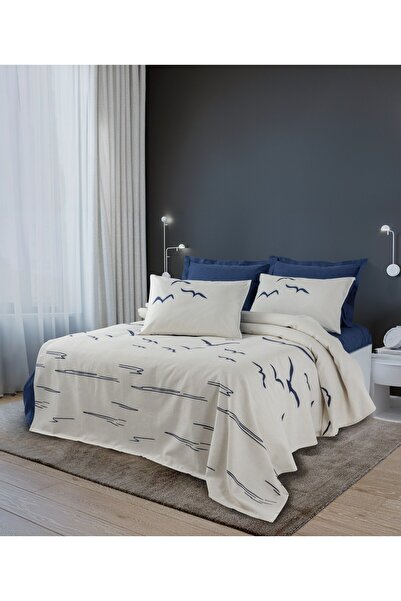 FARİKA Pique dublu Dimensiune: 200 X 230 Cm Albastru închis