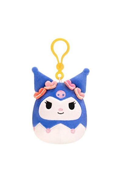 Squishmallows Sanrio Hello Kitty And Friends 9 Cm Peluş Anahtarlık Kuromi