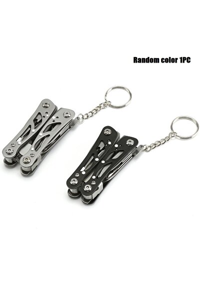 Choice Random color Mini Portable Folding Pliers Outdoor Emergency Tool for F...