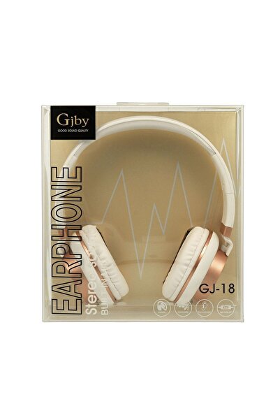 OEM Ακουστικά Κεφαλής GJBY Extra Bass GJ-18/jack 3,5mm Λευκό