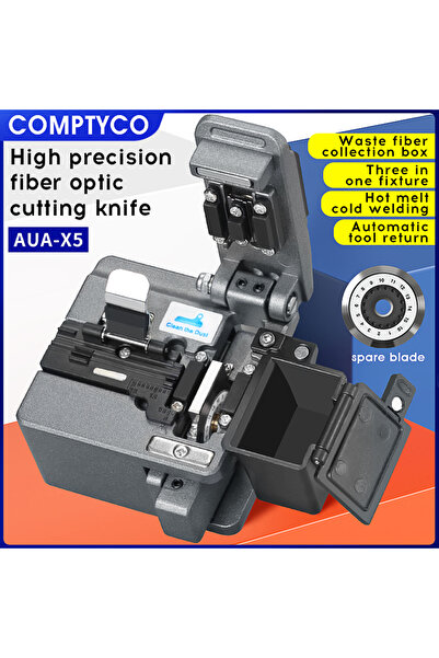 Choice1 AUA-X5 and Blade COMPTYCO AUA-X5 High Precision Fiber Cleaver FTTH Op...