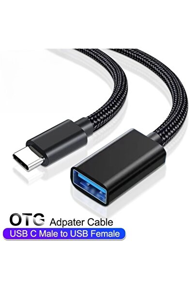 Choice كابل محول من النوع C بطول 0.3 متر، موصل USB C ذكر إلى USB أنثى لنقل ال...