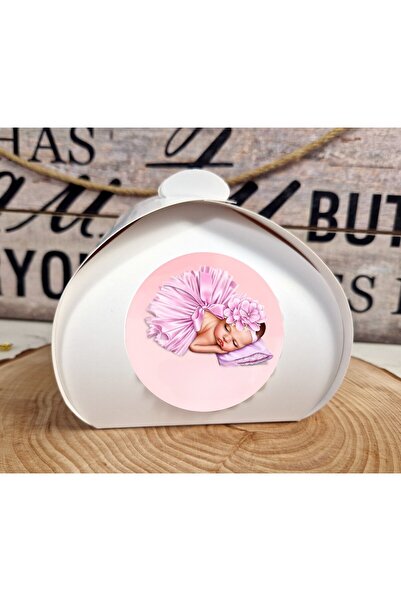 Invitatii Originale Κουτιά μπισκότων BABY (9 x 9 x 9 εκ.) - σετ 25 τεμαχίων