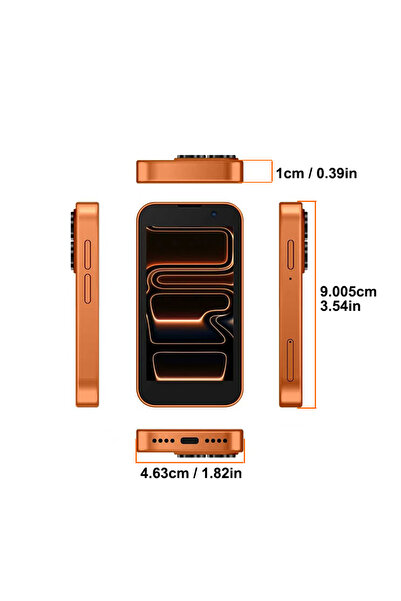 choice2 Add 64G TF Card Orange SOYES i17 Mini Smartphone 3.0" Display 2GB RAM...