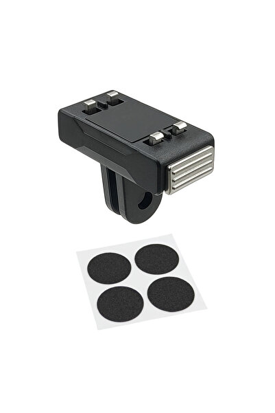 Choice محول مغناطيسي أسود ذو مخلبين لكاميرا Insta360 X5 Ace Pro 2 مع منفذ عال...