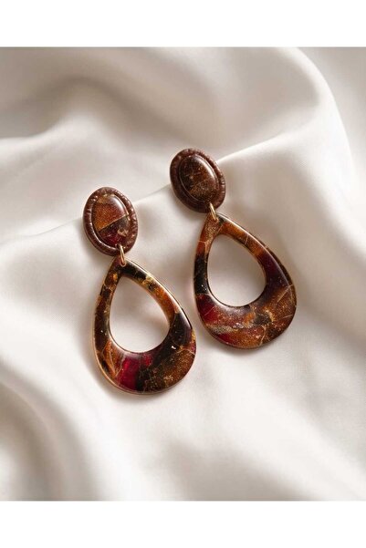 Dodemert Home Coffee Collection Polymer Clay & Epoxy Handmade Design Earrings
