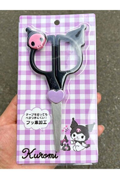 Choice4 Kuromi 1pc Hello Stainless Kitty Kuromi Steel Scissors, Cute Statione...