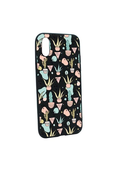bestcase Husa Silicon Compatibila Cu Xiaomi Redmi 9A, Cactus, rezistenta la u...