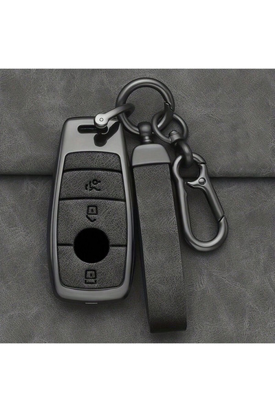 Choice1 Set 1 Alloy Style Car Key Case Cover Shell Fob For Mercedes Benz A C ...