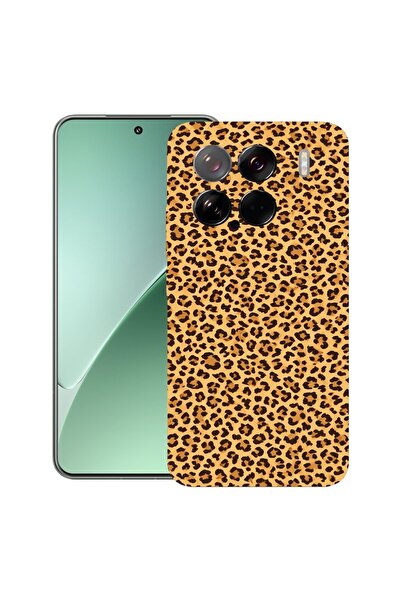 bestcase Калъф за Xiaomi 15, с леопардов десен, тънък силиконов 0.8ММ, удароу...