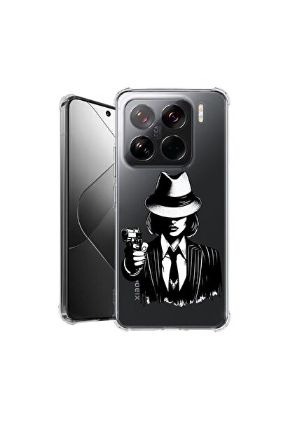 bestcase ¬Æ Husa pentru Xiaomi 15 Pro, Anti Shock 1.5MM, Gangster Woman, Prot...