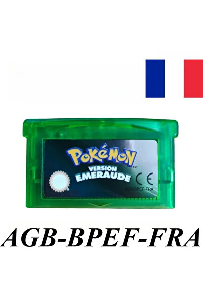 Choice3 بانداي FRA FRA-EMERAUDE بوكيمون 5 أنماط، نسخة فرنسية من خرطوشة ألعاب ...