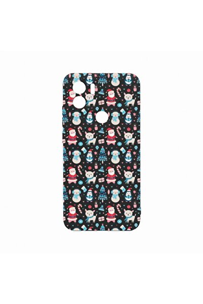 bestcase Θήκη, Συμβατή με Xiaomi Redmi A1 Plus, Χριστουγεννιάτικα Σχέδια, Ανθ...
