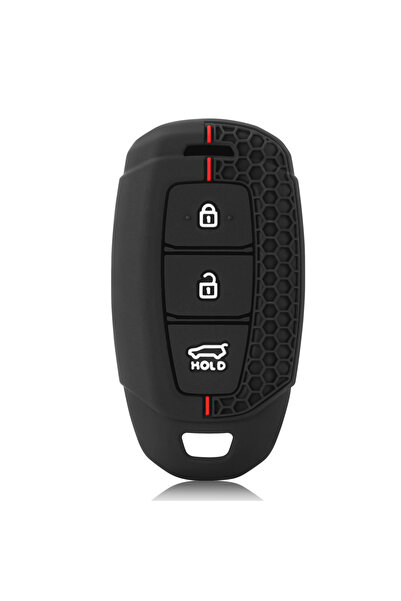 Choice1 3 Buttons Silicone Car Key Case Cover Keychain for Hyundai I30 Ix35 K...