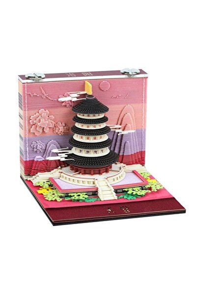 Choice1 B 4 Types Chinese 3d Calendar Notepad Magic Castle 3d Calendar 3d Art...